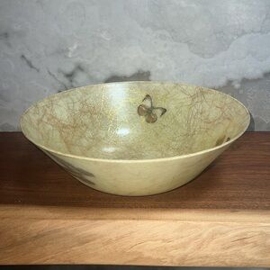 Kimball Vesta 12” Vintage Fiberglass Serving Bowl